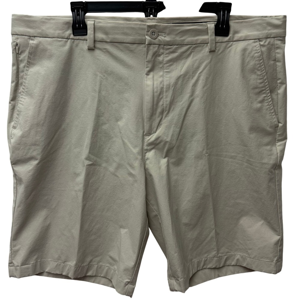 Vineyard Vines On The Go Shorts Khaki Stretch Casual Golf Size 38
